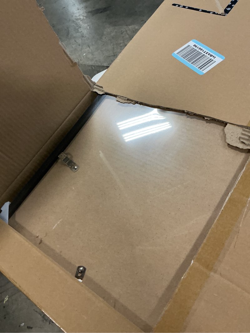 Condition photo showing Good Condition for upsimples 22x28 poster frame, display pictures 18x24 with mat or 22 x 28 without, wall hanging picture frames, black, 1 pack black 22x28