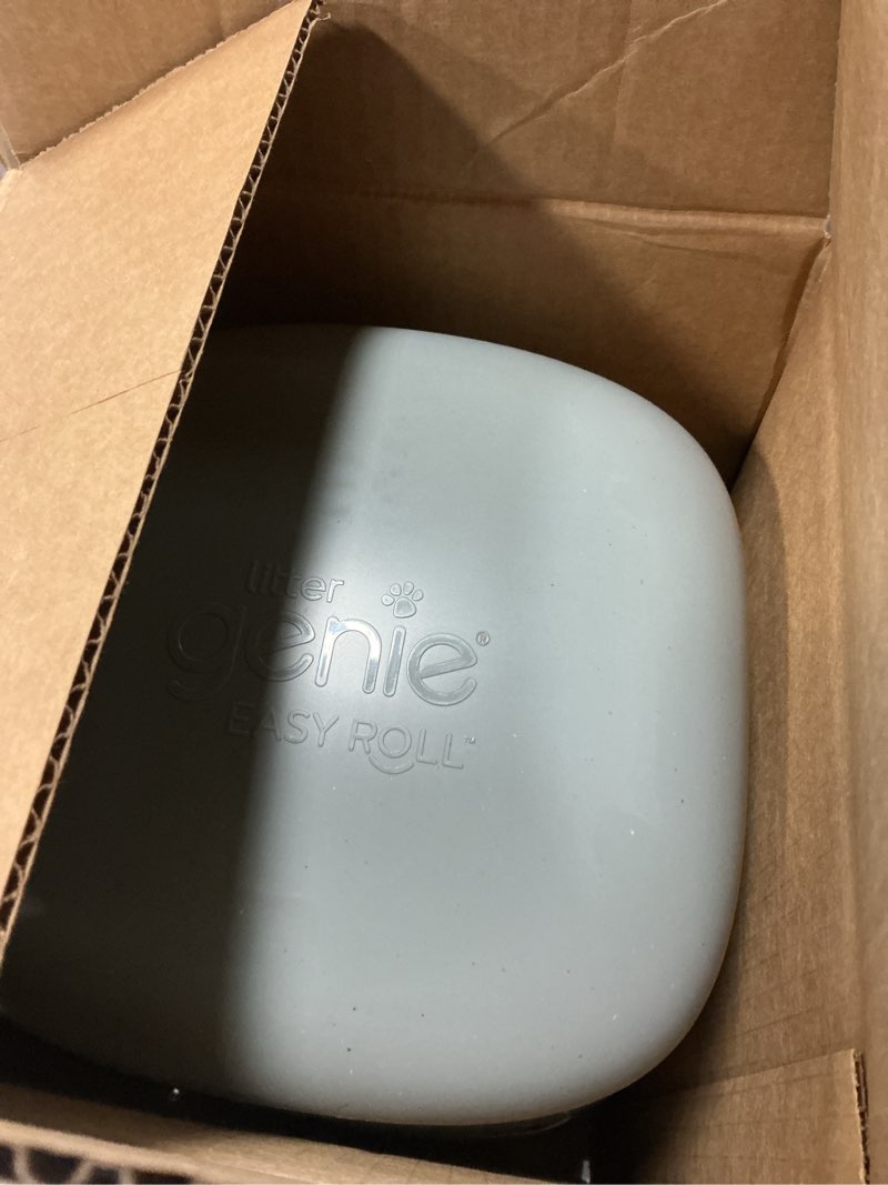 Condition photo showing Good Condition for Litter Genie Easy Roll Pail | Cat Litter Box Waste Disposal System for Odor Control | Includes 1 roll of 24 Easy Tear-Off Bags Grey