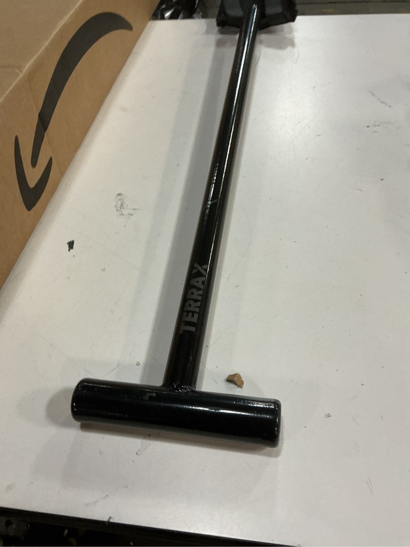 Condition photo showing Good Condition for TerraX Master Digger - 34" Root/Sod Cutting Shovel with 6" T-Handle - Ideal for Landscaping, Gardening, Metal Detecting, and Gold Prospecting TerraX 34" Standard Shovel