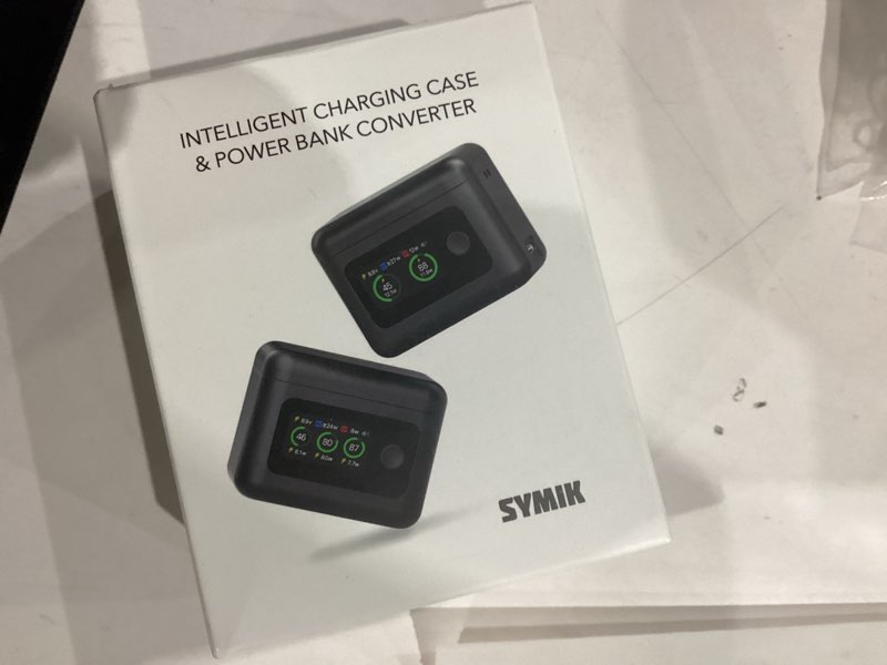 Condition photo showing Good Condition for 2100mah battery and charger for dji osmo 360 / action 5 pro/action 6, color lcd intelligent two way charger hub triple slot 27w pd fast charging case for osmo 360 action 5 pro 6 4 3 accessory advanced 5-in-1 charger with 2 batterie