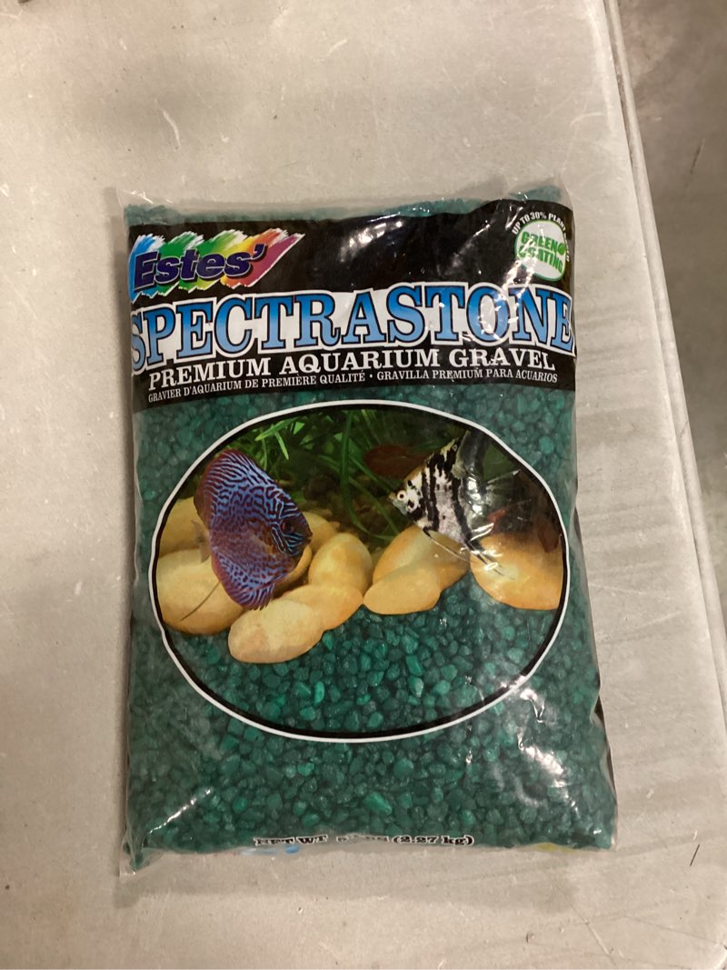 Condition photo showing New/Like New for Crushed Pebbles - 5 lb  Green