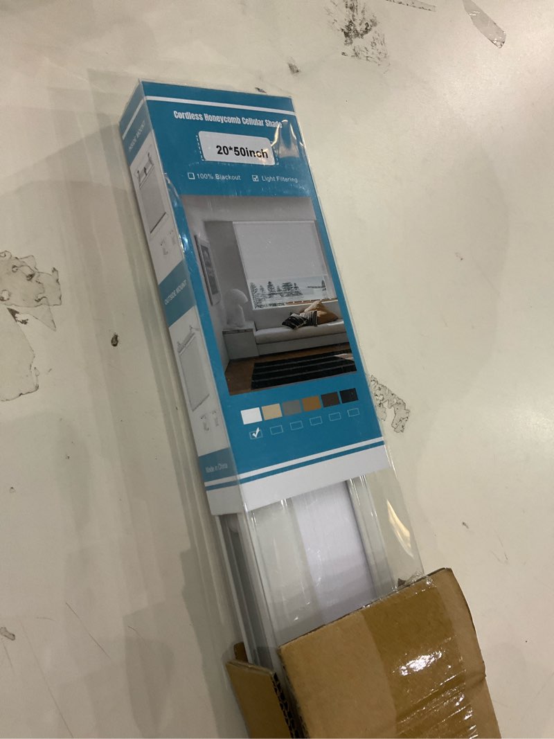 Cordless honeycomb cellular shade