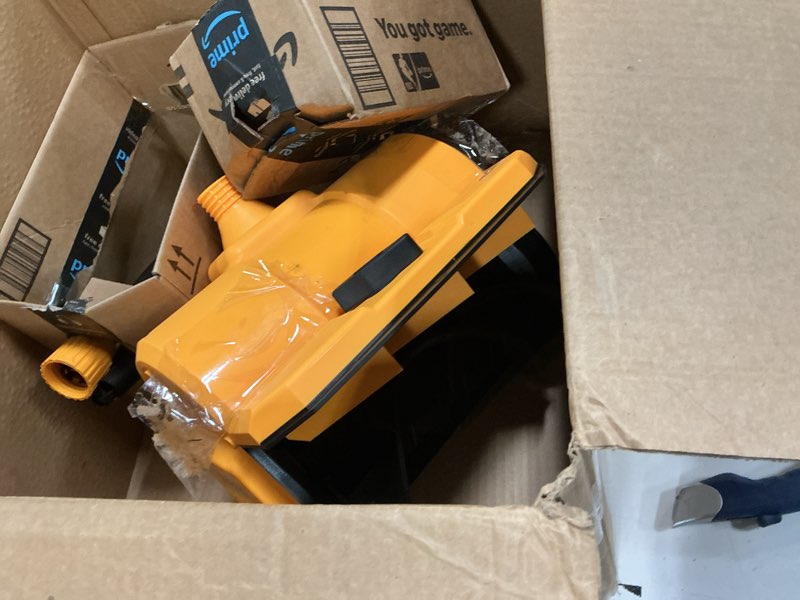 Condition photo showing As Is for Cordless Snow Shovels Compatible with DeWalt 20V Battery, 12" Electric Snow Blower for Driveway Max 26FT Throw Distance, 6" Clear Depth with Front Handle & Telescoping Pole for Deck, Patio (Tool ONLY)