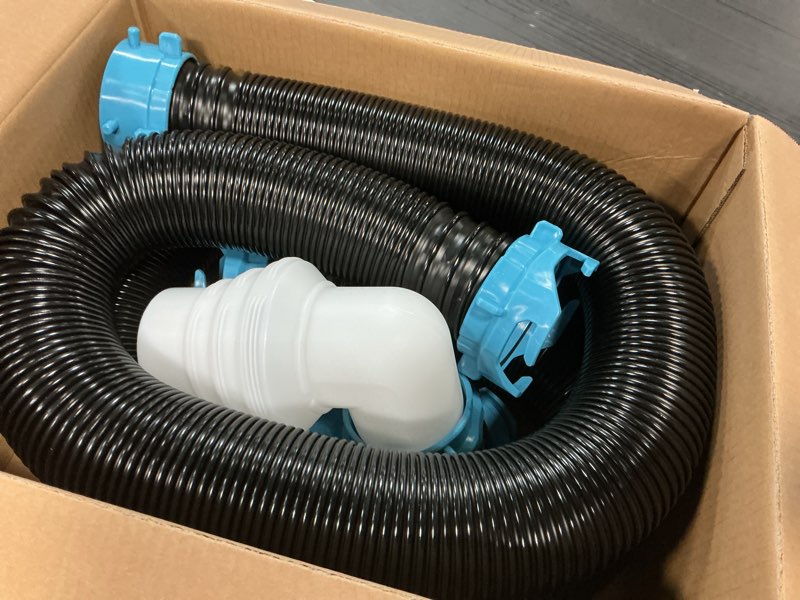 Condition photo showing Good Condition for Amazon Basics RV Sewer Hose Kit, 20 ft, Black 20FT