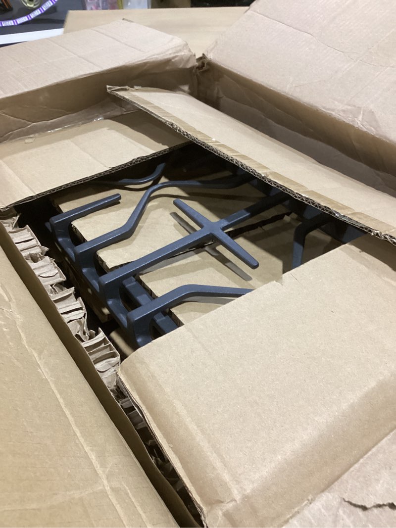 Condition photo showing Good Condition for wb31x27151 side grates wb31x24738 stovetop griddle replacement for ge general electric stove parts,wb31x24736 cooktop grates wb31x24998 cast iron griddle for stove top jgbs66rekss jgb735spss gas stove wb31x27151 & wb31x24738