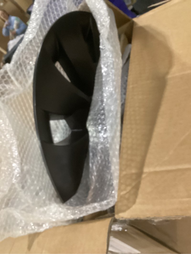 Condition photo showing New/Like New for kavanic 4pcs wheel covers fits for tesla model 3 hubcap 18 inch matte black support logo long range symmetry design uberturbine style for 2017-2023 model 3 aero wheel cover replacement (rwd/awd) uberturbine style matt black