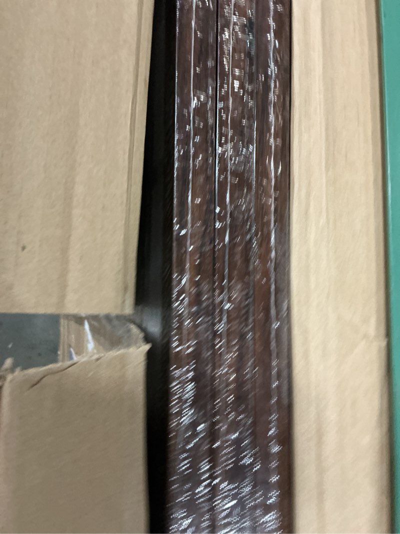 Condition photo showing New/Like New for hliwegns dark brown 14x18 frame set of 3 - rustic woodgrain 14x18 poster frame for pictures 12x16 with mat or picture frame without mat for wall gallery display - ideal christmas day 14x18 for 12x16 brown