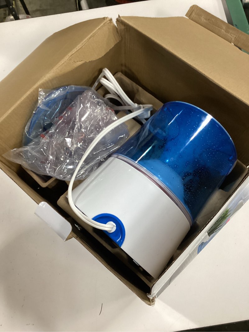 Condition photo showing Good Condition for Crane Steam Inhaler & Warm Mist Humidifier, 0.5 Gallon, Humidifier FSA Eligible, Blue & White, Ideal Humidifiers for Bedroom, Sinus Inhaler, Vaporizer HSA, Vaporizer For Congestion