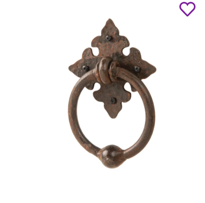 Hand Forged Wrought Iron Door Knocker