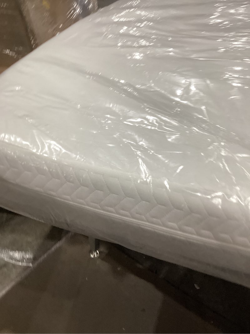 Condition photo showing Good Condition for dream on me baby zzz 5” full-size crib & toddler bed mattress in a box – greenguard gold & bsa certified, breathable, water-resistant, machine washable cover, (52" l x 28" w x 5" h) baby zzz mattress