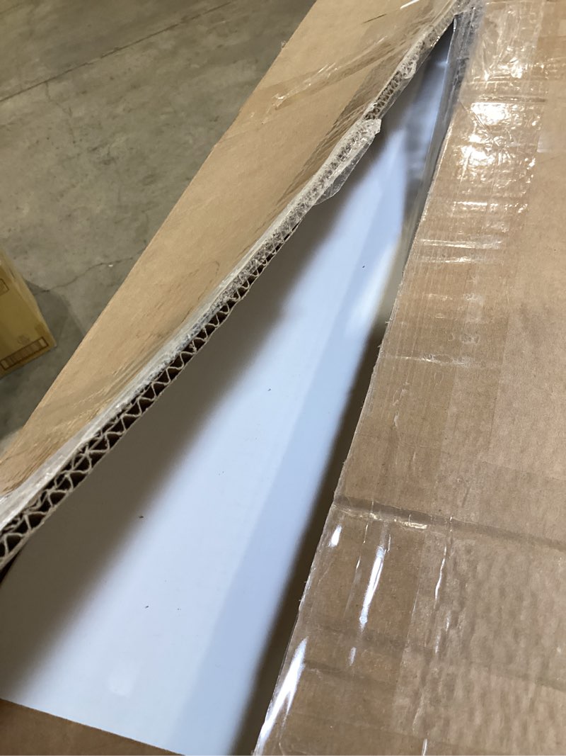 Condition photo showing Good Condition for Whelping Box for Dogs and Puppies with Pig Rails and Waterproof Whelping Pad, 60×60×24in Puppies Playpen with Adjustable Height Door ID Collars for Medium Small Dogs 60*60*24in