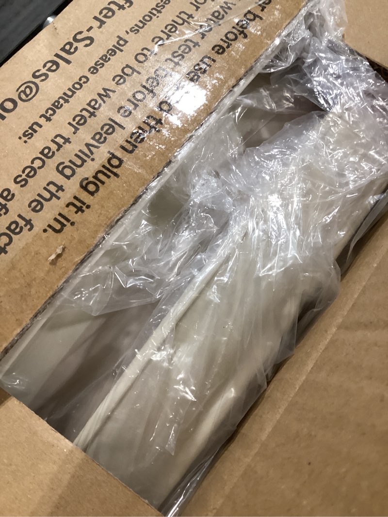 Condition photo showing Good Condition for Foot Spa Bath Massager with Heat Bubble?Heating Foot Soaking Tub for Collapsible Foot Bath Bucket with Bubbles, Remote Control?Red Light, Pumice Stone, and Shiatsu Rollers for Gift Cream White