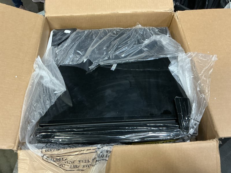 Condition photo showing Good Condition for Sweetcrispy 3.2 Cu.Ft Mini Fridge with Freezer Small Refrigerator Single Door Adjustable Thermostat Energy-efficient Low Noise, Compact Fridge for Bedroom, Office, Dorm (Black) Black One Door