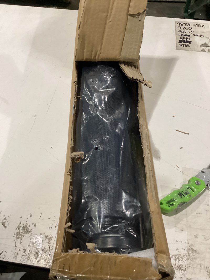 Condition photo showing New/Like New for miumoon 100 inch retractable baby gates 42 inch tall, retractable gate with reinforced strip design to prevent crawling through, 8 ft extra wide retractable dog gate for indoor/outdoor black 42" tall x 100" wide
