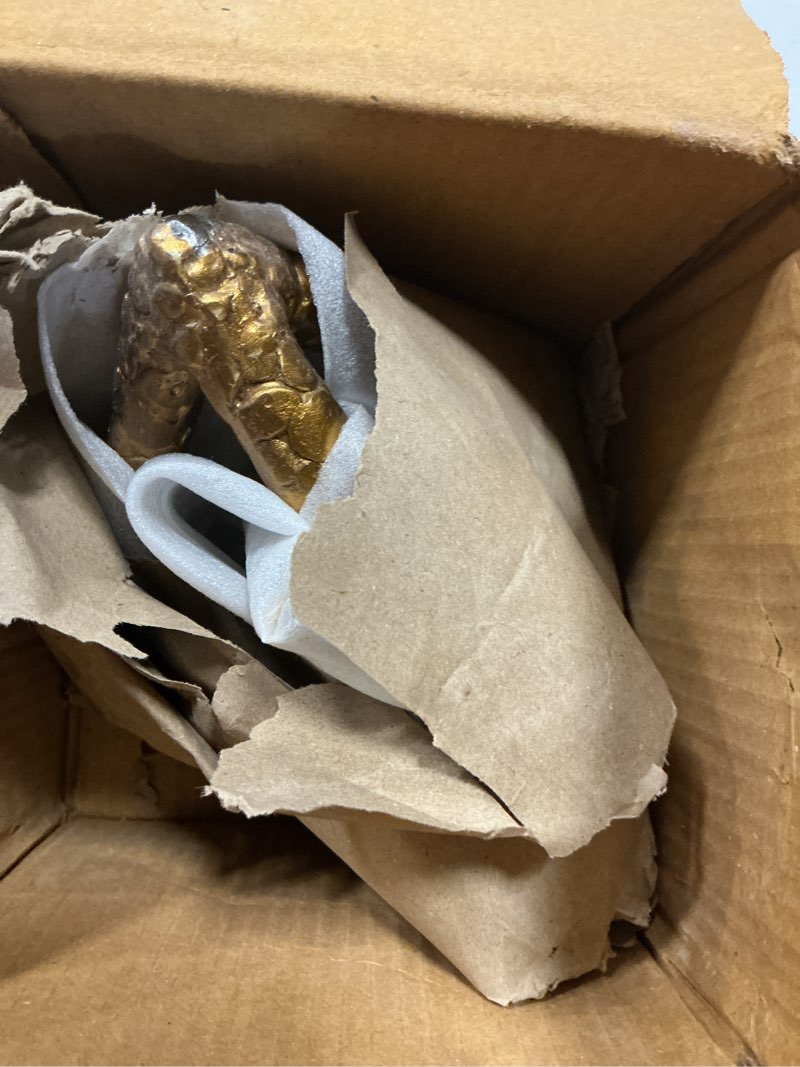 Condition photo showing Good Condition for Global Views ~Forged Pyramid-Gold