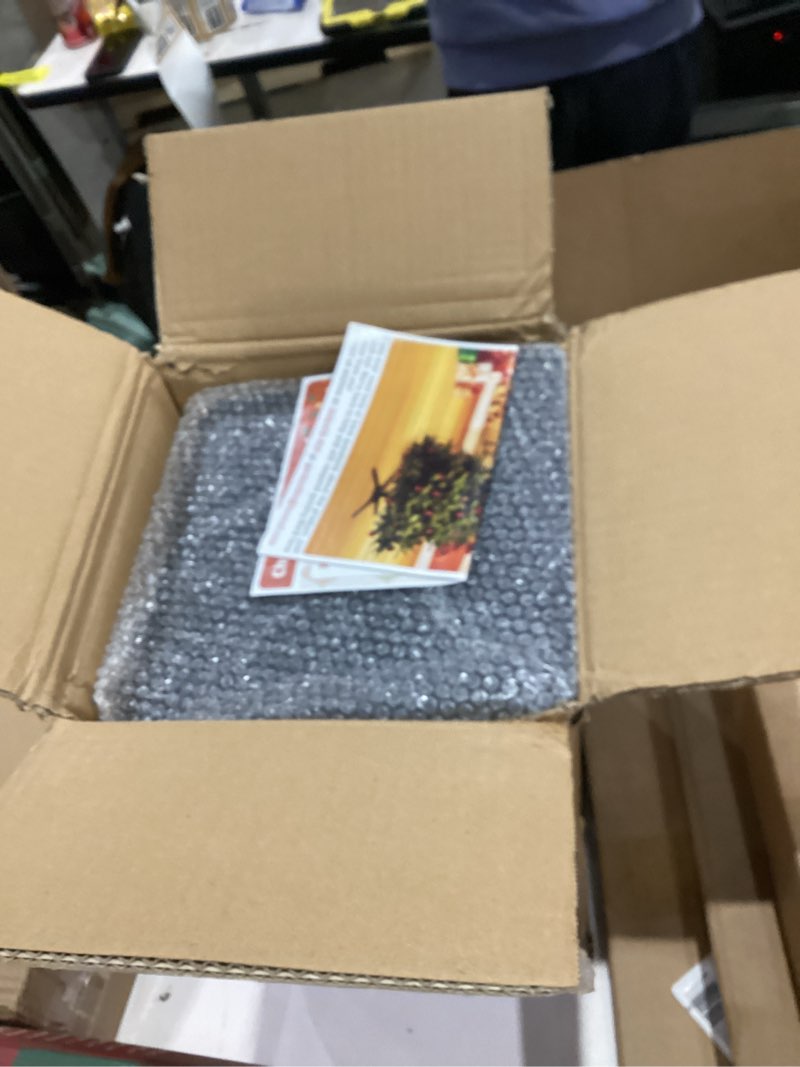 Condition photo showing New/Like New for Christmas Tree Stand for Artificial Trees - Heavy Duty Folding Metal Xmas Tree Stands, Universal Christmas Tree Stand Holder Base for Tree Trunk Less Than 2.2" Diameter, Fits 4-10FT Faux Xmas Tree