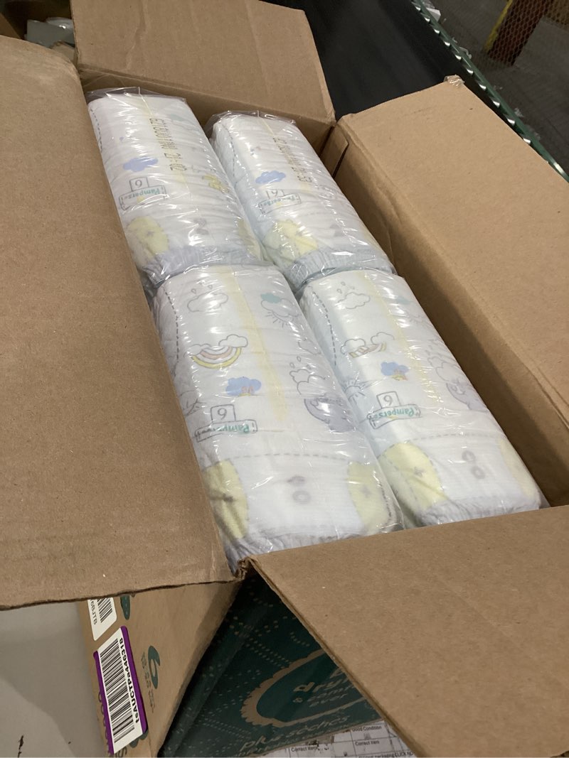 Pampers Swaddlers 108 Diapers Size 6