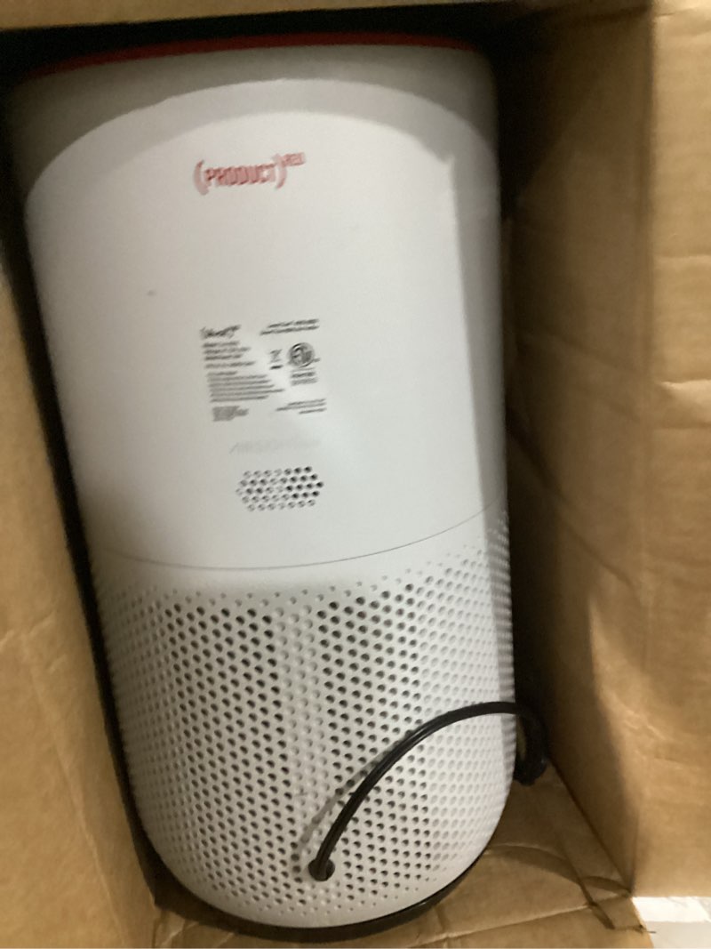 Condition photo showing Good Condition for levoit air purifier for home allergies pet hair in bedroom, covers up to 1073 ft² by 56w high torque motor, aham verifide, 3-in-1 filter with hepa sleep mode, remove dust smoke odor, core300-p, white