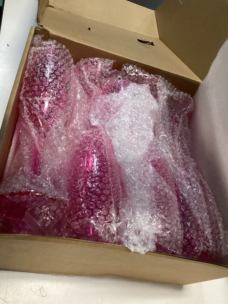 Condition photo showing Good Condition for Qinyoung 10 Pcs Galentine's Gang Champagne Flutes Hot Pink Plastic Galentines Day Gift Cups Toasting Champagne Goblet for Bachelorette Wedding Bridal Shower Party Valentines Party Favor Decoration