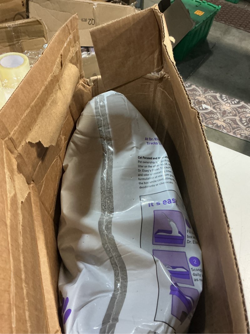 Condition photo showing New/Like New for dr. elsey's® clean tracks clumping clay cat litter 40 lb. bag 40 lbs