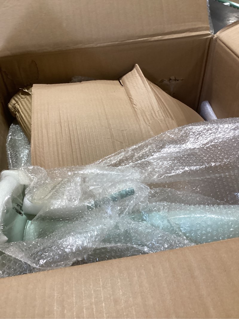 Condition photo showing Good Condition for kidol & shellder bar stools set of 2 round adjustable swivel barstools modern backless bar chairs wooden seat counter height stools armless for kitchen island, cafe, dining room (mint green) mint green set of 2