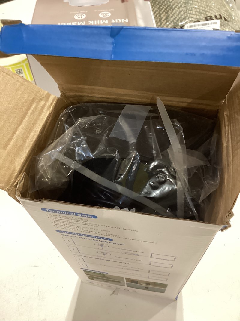 Condition photo showing As Is for 3600+ Miles Range Digital Antenna for Smart TV Indoor, Outdoor HD Antennas for Local Channels with Amplifier Signal Booster-Supports All TVs-38ft