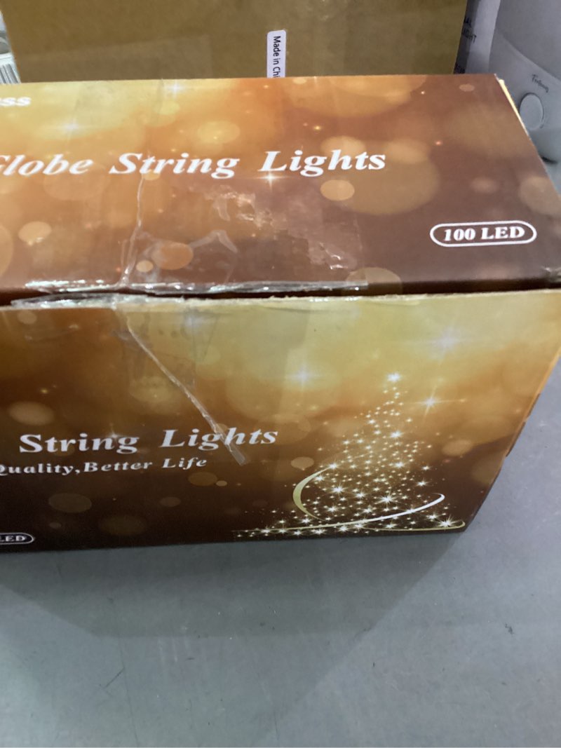 Condition photo showing New/Like New for Globe string lights