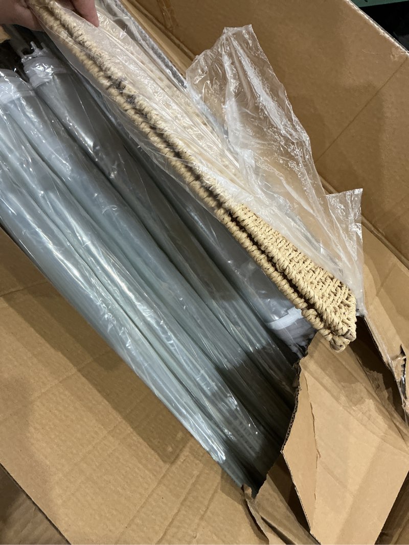 Condition photo showing Good Condition for aodaer 15 pcs clear wedding umbrellas bulk, 36 inch transparent bubble umbrella with storage box large dome windproof stick umbrellas for rain wedding bridal party supplies photography props