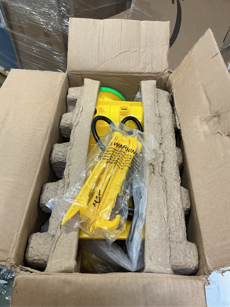 Condition photo showing Good Condition for Bounce House Blower, 550W/0.73HP Commercial Air Blower with Double-Sided Fan Blade Design, Strong Wind and Great Heat Dissipation Properties for Bouncy Castle, Jump Slides, Arch, Inflatables 550W/0.74HP
