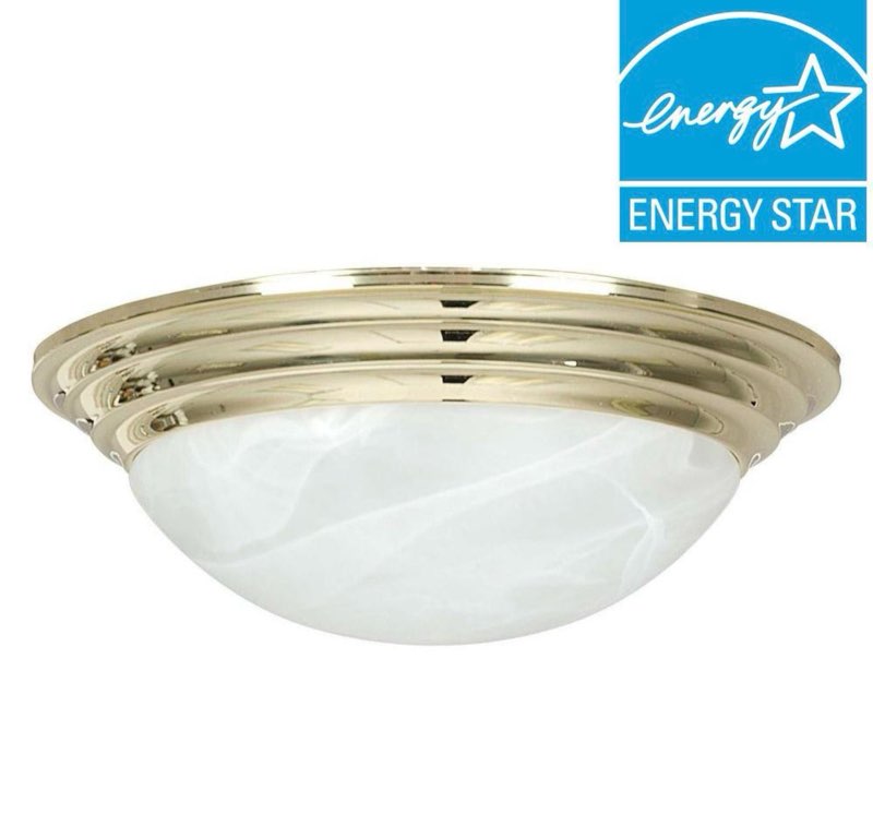 Sunset Lighting 2-Light Flush Mount