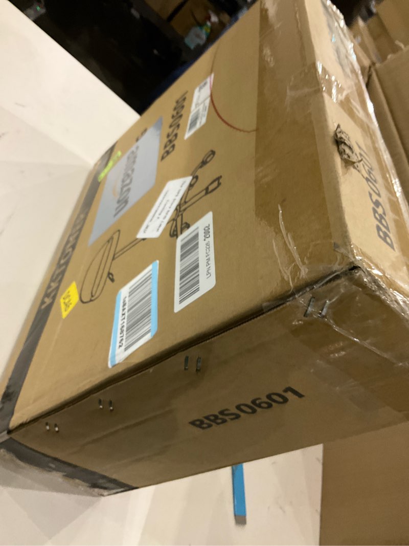 KKTONER PU Leather Round Rolling Stool with Back Rest Height Adjustable Swivel Drafting Work SPA Tas