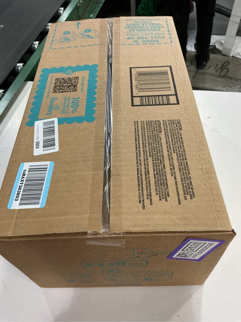 Condition photo showing New/Like New for Pampers Diapers - Cruisers 360 - Size 7, 88 Count, Babyproof up to 100% Leakproof Pull-On Diaper Size 7 88