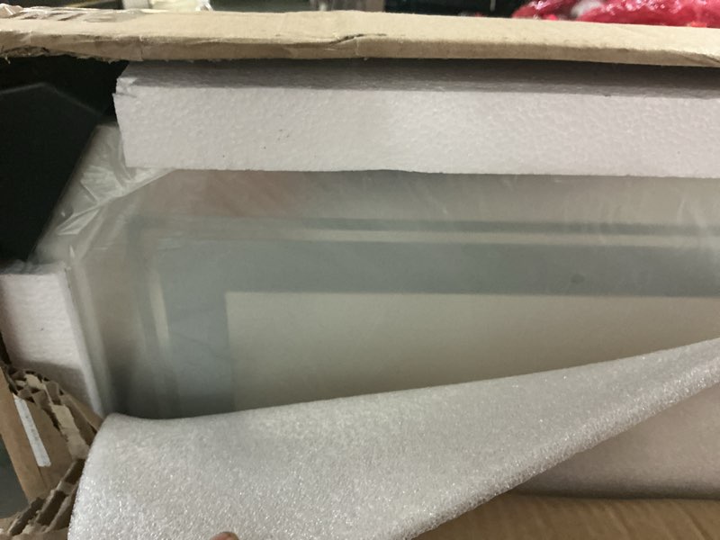 Condition photo showing Good Condition for snowdool 20x28 led bathroom mirror with lights, front and backlit, anti-fog lighted vanity mirror, stepless dimmable, 3 colors led mirror, memory function, tempered glass (horizontal/vertical)