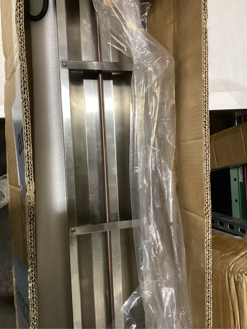 Condition photo showing Good Condition for 48-Inch Food Heat Lamp Strip, 1350W Commercial Food Warmer Lamp Buffet Warmers Stainless Steel Catering Heat Lamps for Restaurant Parties, Sliver 115V 48 Inch
