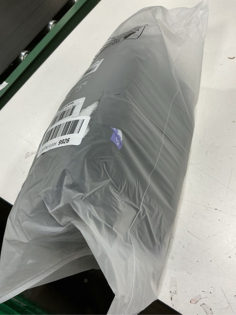 Condition photo showing As Is for C CUSHION LAB Extra Dense Lumbar Pillow - Patented Ergonomic Multi-Region Firm Back Support for Lower Back Pain Relief - Lumbar Support Cushion with Strap for Office Chair, Car, Sofa, Plane - Black