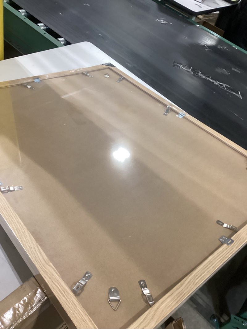 Condition photo showing New/Like New for ENJOYBASICS 18x24 Picture Frame, Display Poster 16x20 with Mat or 18 x 24 Without Mat, Wall Gallery Photo Frames, Natural, 2 Pack