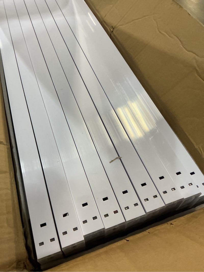 Condition photo showing New/Like New for modern hexagon garage light: higher brightness 720w 86400 lumens hexagon led garage light with rectangle frame 6500k for garage, basement, warehouse, auto beauty shop, car detailing shop etc. … 14 hex+border