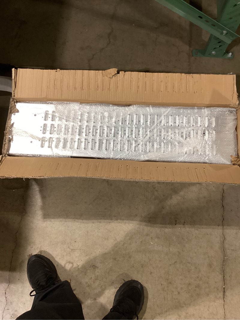 Condition photo showing New/Like New for 72.5" Heavy Duty Folding Loading Ramps, 1500lb Capacity, Ideal for Motorcycles, Lawn Mowers, ATVs, UTVs, and More – Pack of 2 with Safety Straps and Gloves