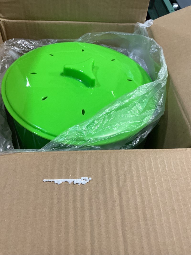 Condition photo showing Good Condition for Bean Sprouts Machine, Seed Sprouter Kits, LED Display Time, Intelligent Automatic Bean Sprouts Maker, 2 Layers Function Large Capacity Seed Grow, Also for Radish, Alfalfa, Wheatgrass, Broccoli Sprouts