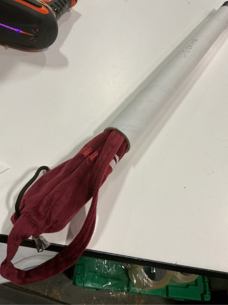 Condition photo showing Good Condition for Radhe Flutes | C Natural Right Handed Middle Bansuri | Black & Maroon | Tuned With Tanpura A=440Hz |