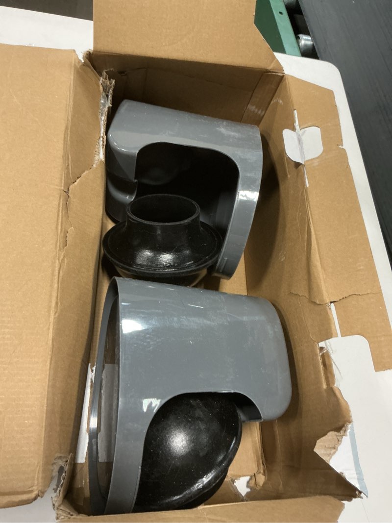 Condition photo showing As Is for MR.SIGA Toilet Plunger and Bowl Brush Combo for Bathroom Cleaning, Gray, 2 Sets