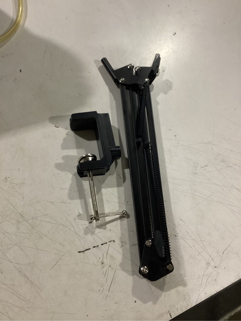 Condition photo showing Good Condition for sunmon shure sm7db boom arm mic stand - mic boom arm with foam mic cover compatible with shure sm7db, adjustable microphone arm with cable sleeve by sunmon shure sm7db with foam cover (basic model)