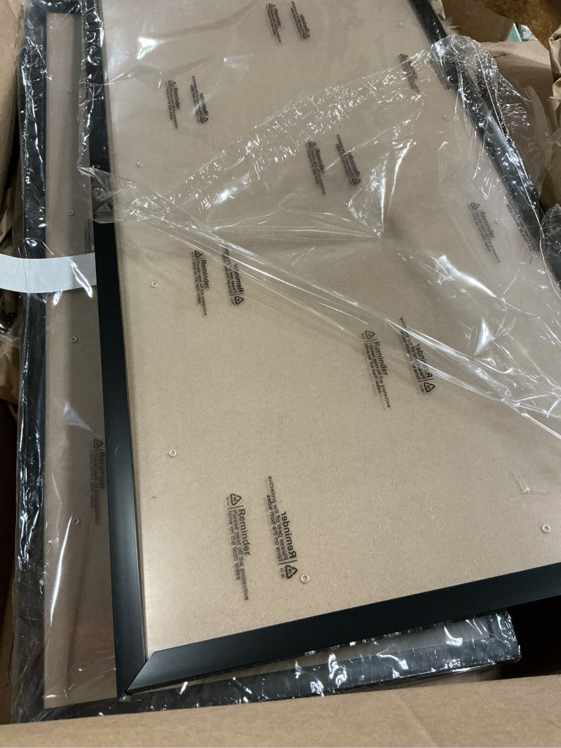 Condition photo showing Good Condition for fxojyvo 12x24 picture frame set of 3, black frame for 12 x 24 inch picture poster photo, light weight and high transparent 12 by 24 frame for wall - 3 pack/black/12 x24 black 12x24 3 packs
