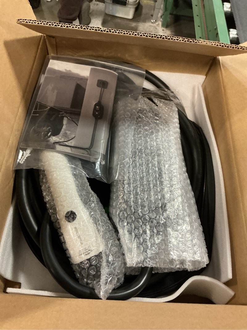 Condition photo showing Good Condition for Tesla Charger, Level 2 EV Charger 50Amp 240V with NEMA 14-50 Plug, 25FT Cable Portable Electric Car Charging Station for Tesla Model S/3/X/Y/Cybertruck, Home & Outdoor Use, Delay Timer, LCD Display