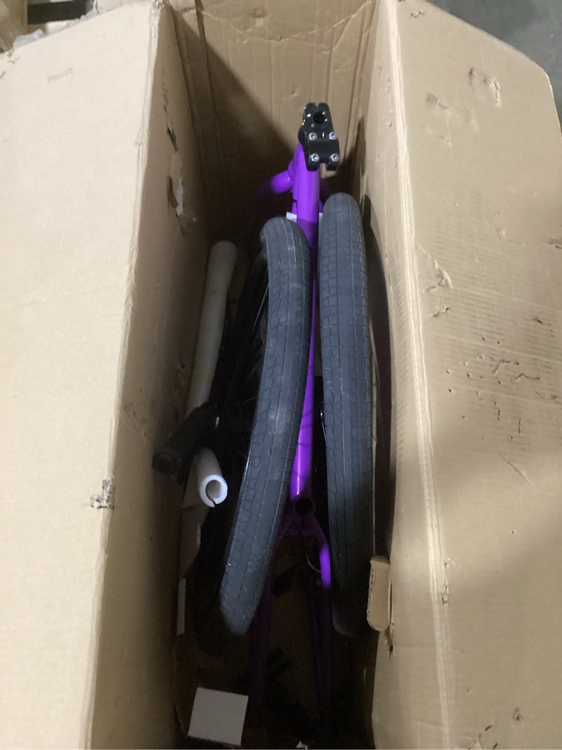 elite bmx bicycle 18", 20" & 26" model freestyle bike - 3 piece crank black 20"