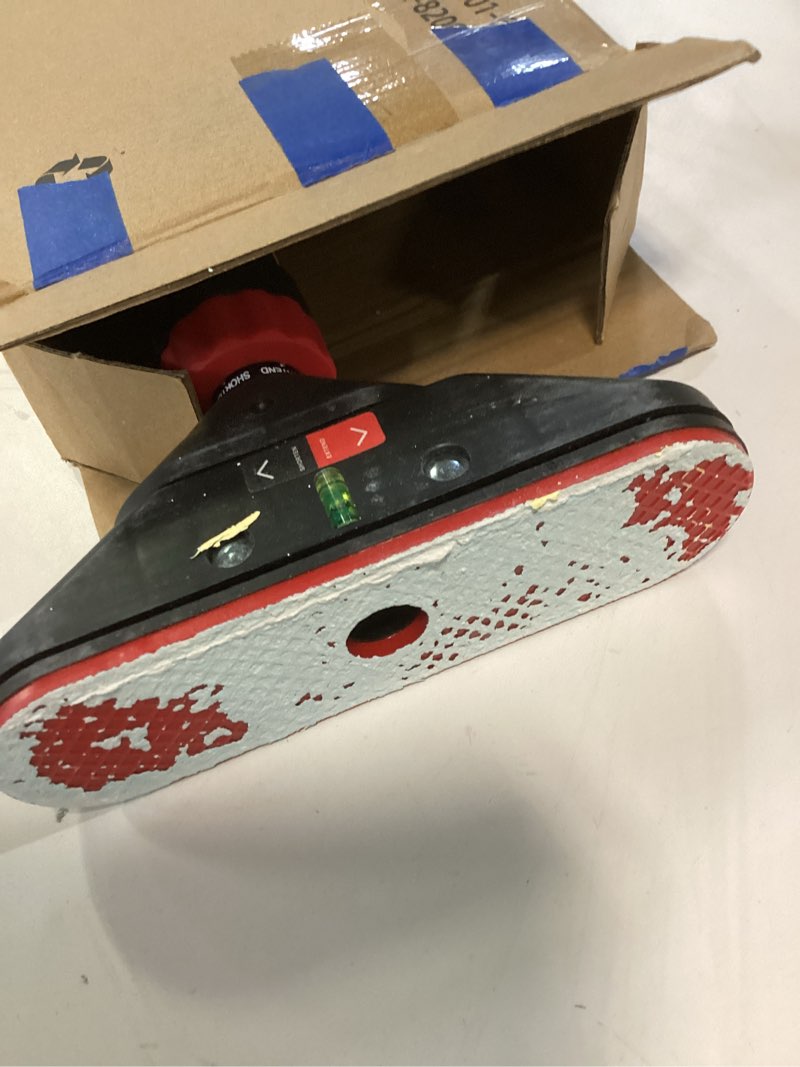 Condition photo showing As Is for Pull Up Bar for Doorway: Sportneer Strength Training Pull-up Bars without Screw - Adjustable Width Locking Mechanism Chin Up Bar, Thickened Steel Max Limit 440 lbs Upper Body Fitness Pullup Bars for Home (Black-Red)