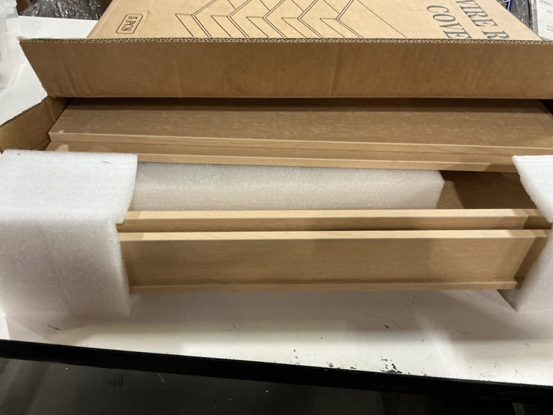 Condition photo showing Good Condition for wire shelf covers, 5pcs 22"x12" inch shelf covers for wire shelving, 0.39 inch thick (not wood), moisture resistant wires rack cover with no installation for pantry, closet, kitchen 12"w x 22"l
