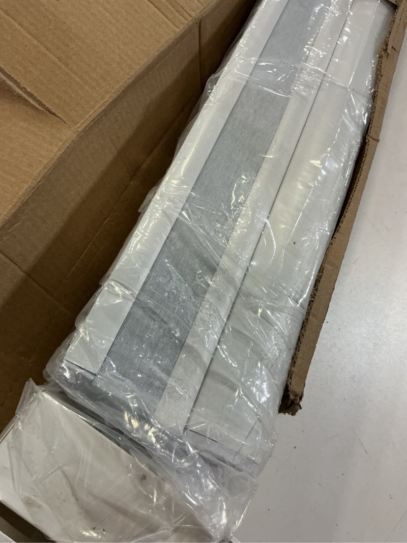 Condition photo showing Good Condition for joydeco no tools no drill blinds for indoor windows, cordless window blinds cellular shades top down bottom up blackout honeycomb blinds thermal insulated noise reduction (white, 53" w x 64" h) white 53"w x 64"h