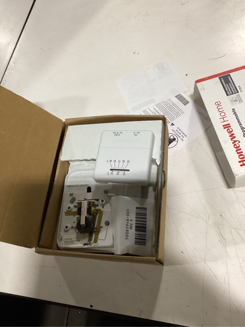 Condition photo showing New/Like New for honeywell home heating and cooling lever thermostat
