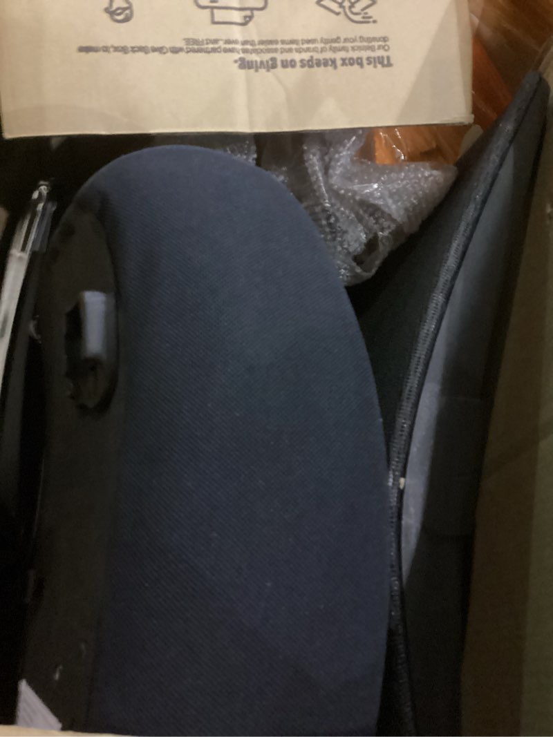 Condition photo showing Good Condition for Flash Furniture Hercules Series Big & Tall Swivel Office and Gaming Chair, Ergonomic Mesh Office Chair with Padded Seat and Ratchet Back, Black